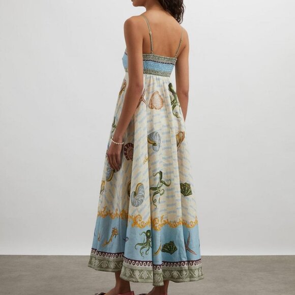 ALEMAIS bath house printed maxi dress - multicoloured - Picture 2 of 10